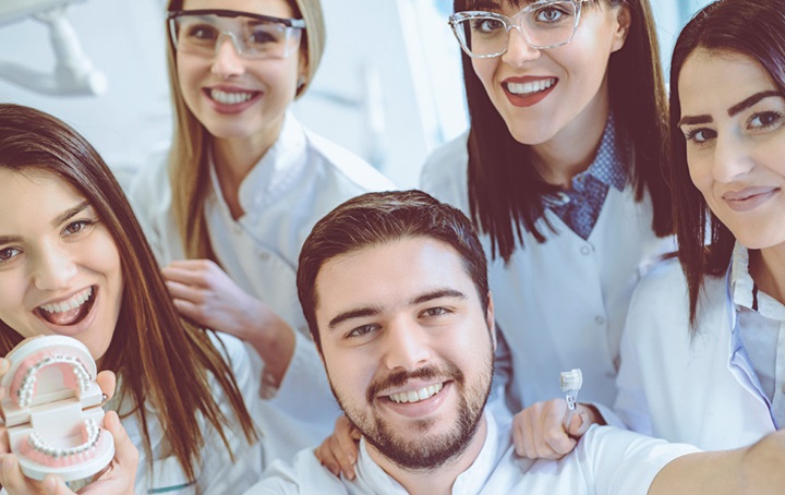 Group of medical students