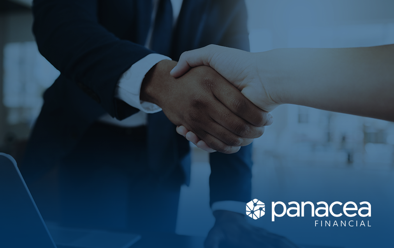 Two people shaking hands - Panacea
