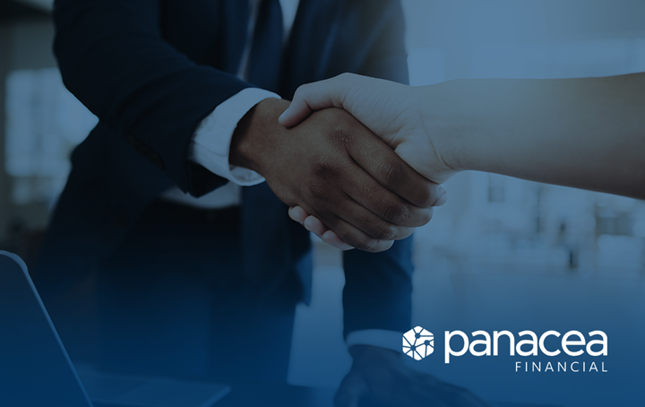Two people shaking hands - Panacea
