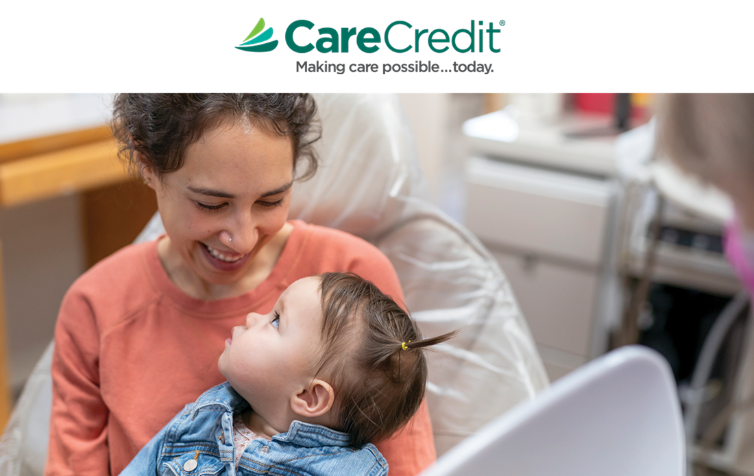 MemberAdvantage Care Credit Pediatric patient and caregiver