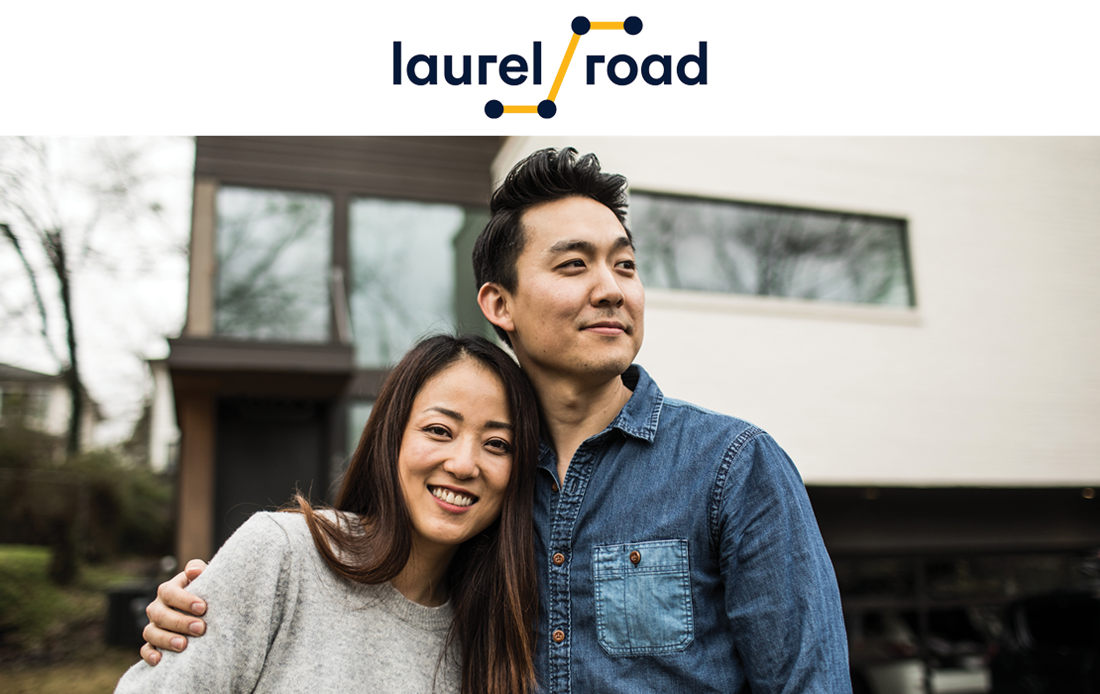 MemberAdvantage Laurel Road loan refinance couple embracing