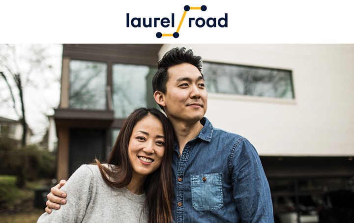 MemberAdvantage Laurel Road loan refinance couple embracing