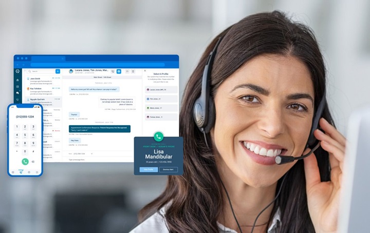 MemberAdvantage female customer service representative with headset
