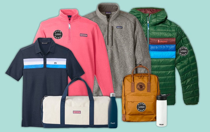 Brand gear - Jackets, pullovers, shirts, tote bag, backpack, water bottle